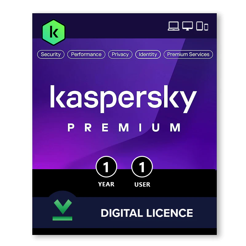 SOFTWARE KASPERSKY PREMIUM 1 PC